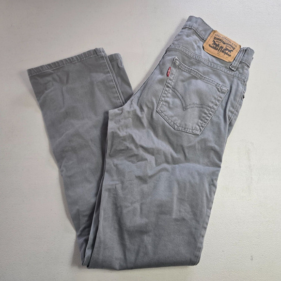 Levi's 511 Slim Jeans Boys 14 27 x 27 Regular Gray - Picture 10 of 16